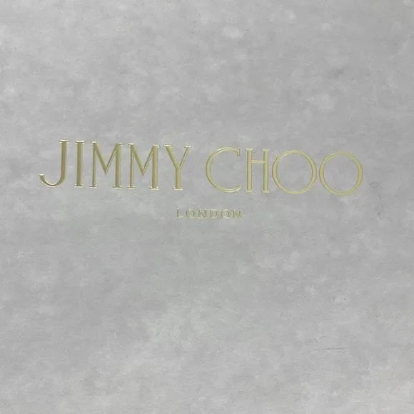 Jimmy Choo Tan Suede With Gold Detail Pumps With Box