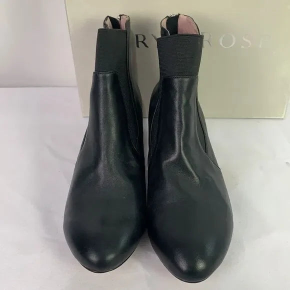 Taryn Rose NIB Black Leather Booties