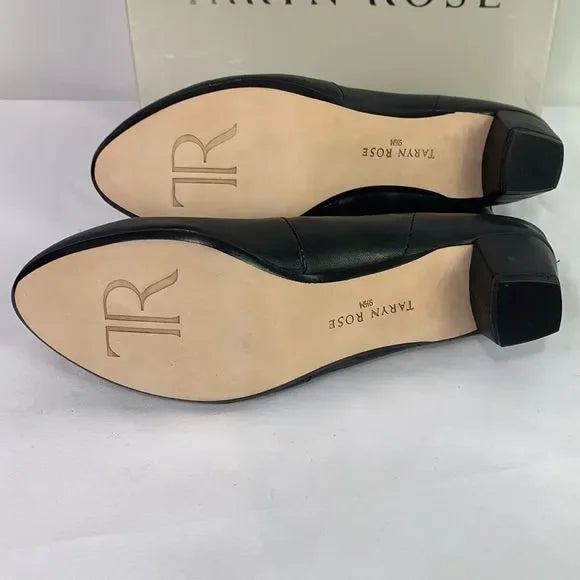 Taryn Rose NIB Black Leather Booties