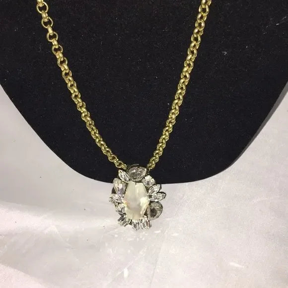 Anton Heunis Quartz/Crystal Long Necklace