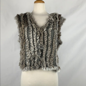 Bugatelli Gray Fur Vest