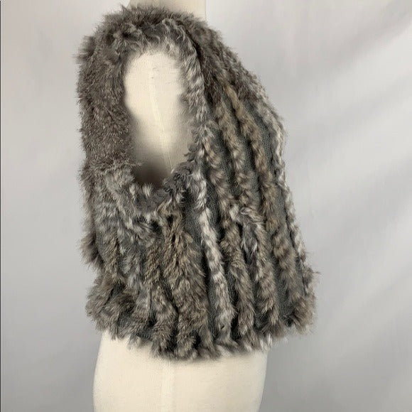Bugatelli Gray Fur Vest