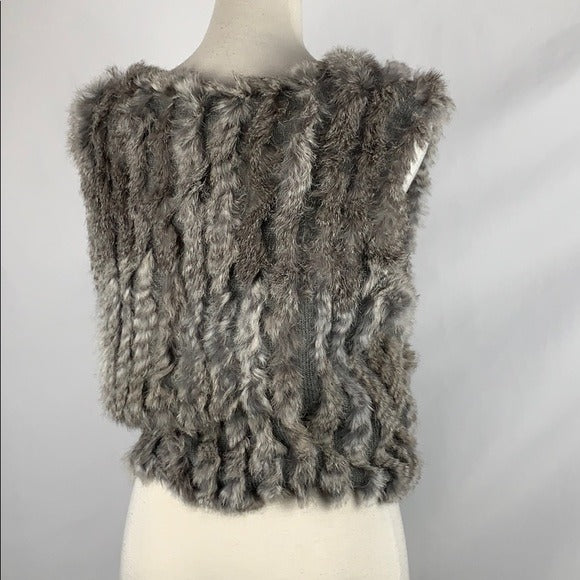 Bugatelli Gray Fur Vest