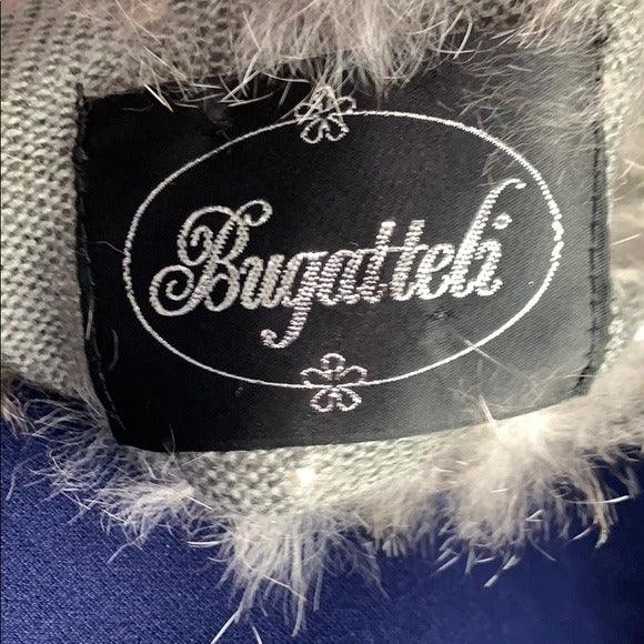 Bugatelli Gray Fur Vest