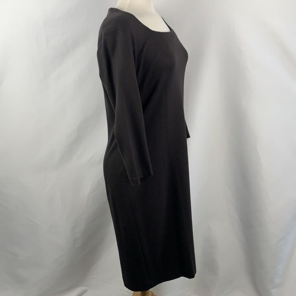 NEW Peserico Brown Wool Dress